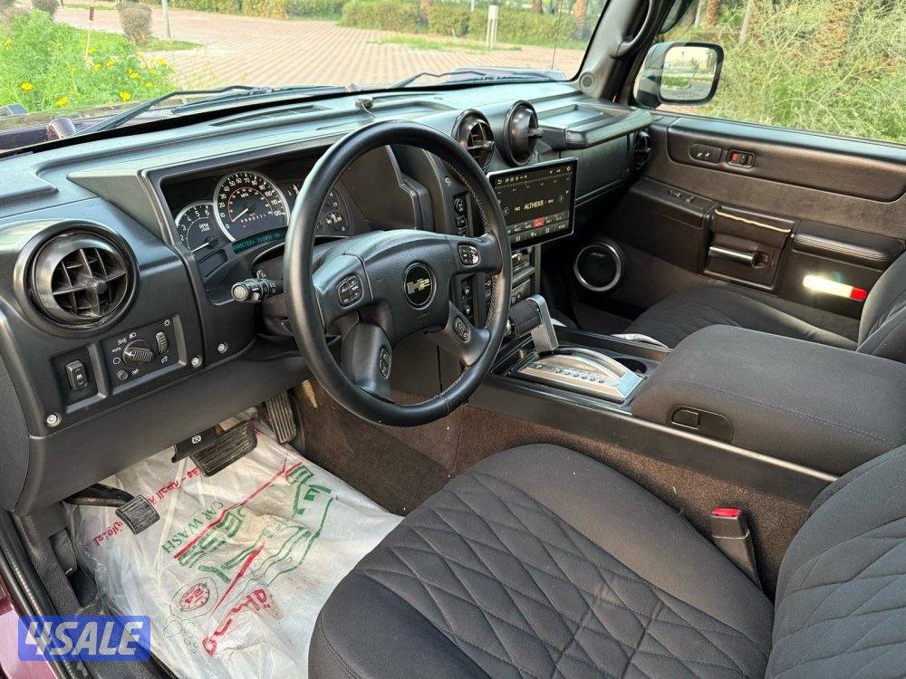 للبيع وانيت همر H2 موديل 2006 كامل المواصفات بحاله نظيفه7