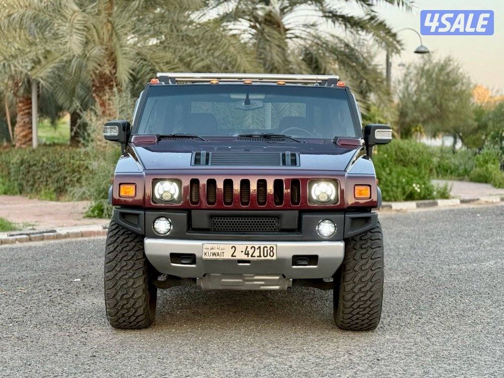 للبيع وانيت همر H2 موديل 2006 كامل المواصفات بحاله نظيفه8