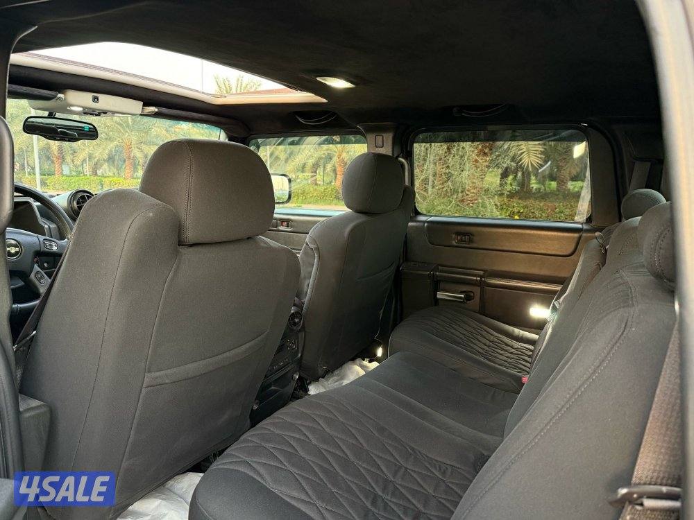 للبيع وانيت همر H2 موديل 2006 كامل المواصفات بحاله نظيفه12