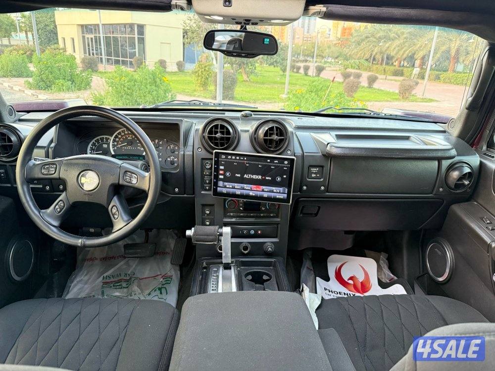 للبيع وانيت همر H2 موديل 2006 كامل المواصفات بحاله نظيفه13