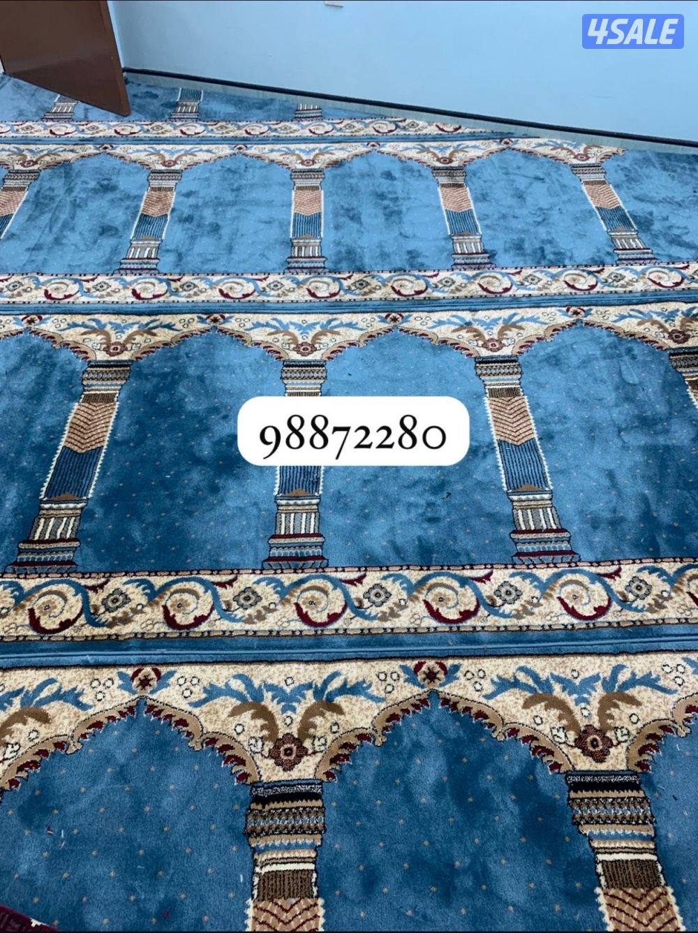 للبيع سجاد مساجد أسعار طيبة ومناسبه للجميع متوفر جميع الألوان7