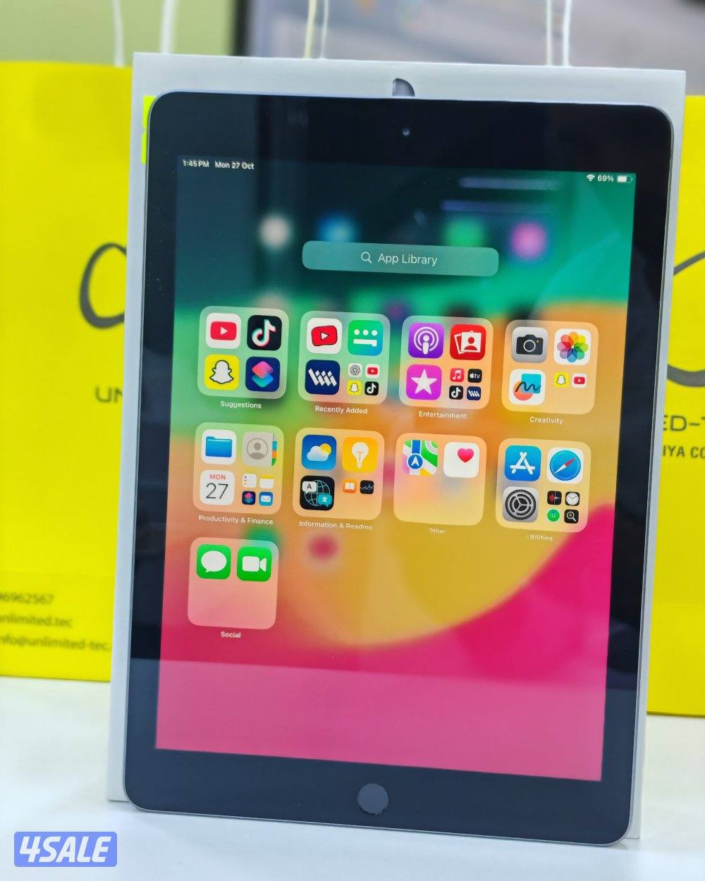 آيباد الجيل السادس – 32 جيجابايت – رمادي – iPad 6th 32GB Gray6