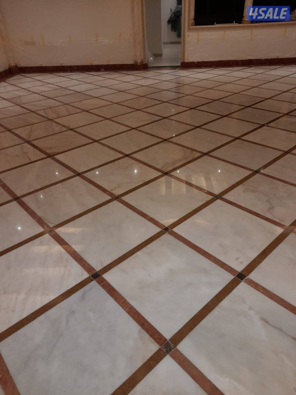 جلي وتلميع الرخام والكاشي1