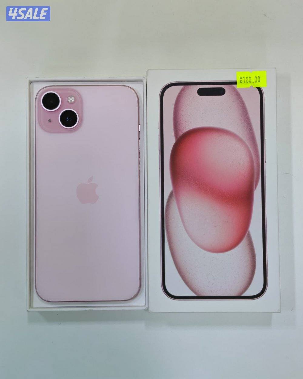 ايفون 15 بلس – 128 جيجابايت – وردي – iPhone 15 Plus 128GB Pink 94%0