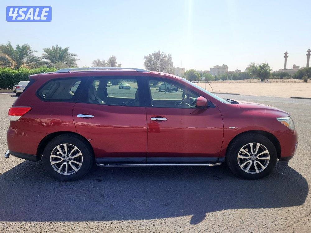 نيسان باثفندر 2014 عداد 106 الف و سيرفس منتظم بالوكاله2