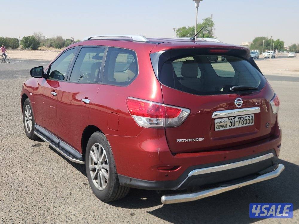 نيسان باثفندر 2014 عداد 106 الف و سيرفس منتظم بالوكاله5