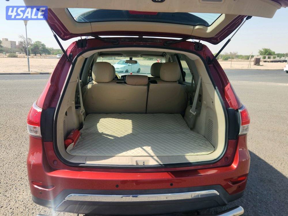 نيسان باثفندر 2014 عداد 106 الف و سيرفس منتظم بالوكاله7