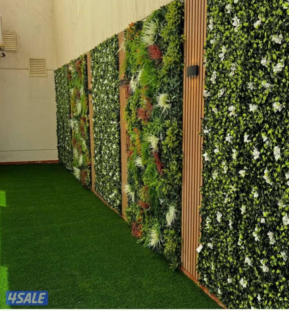 تنسيق حدائق وتيل صناعي وطبيعي وشبكات الري عادي اوتوماتيك بلاط متداخل3