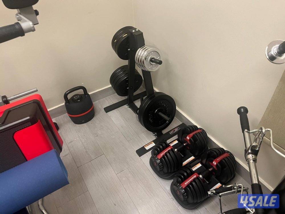للبيع معدات تمارين حديد كامله0