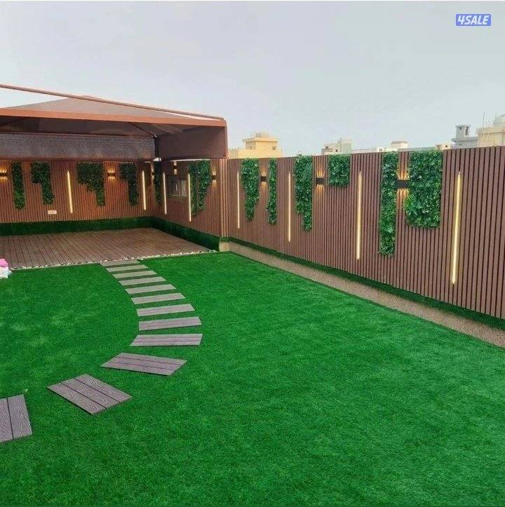 ابو عيد لتنسيق الحدائق الداخليه والخارجيه والتيل الطبيعي0