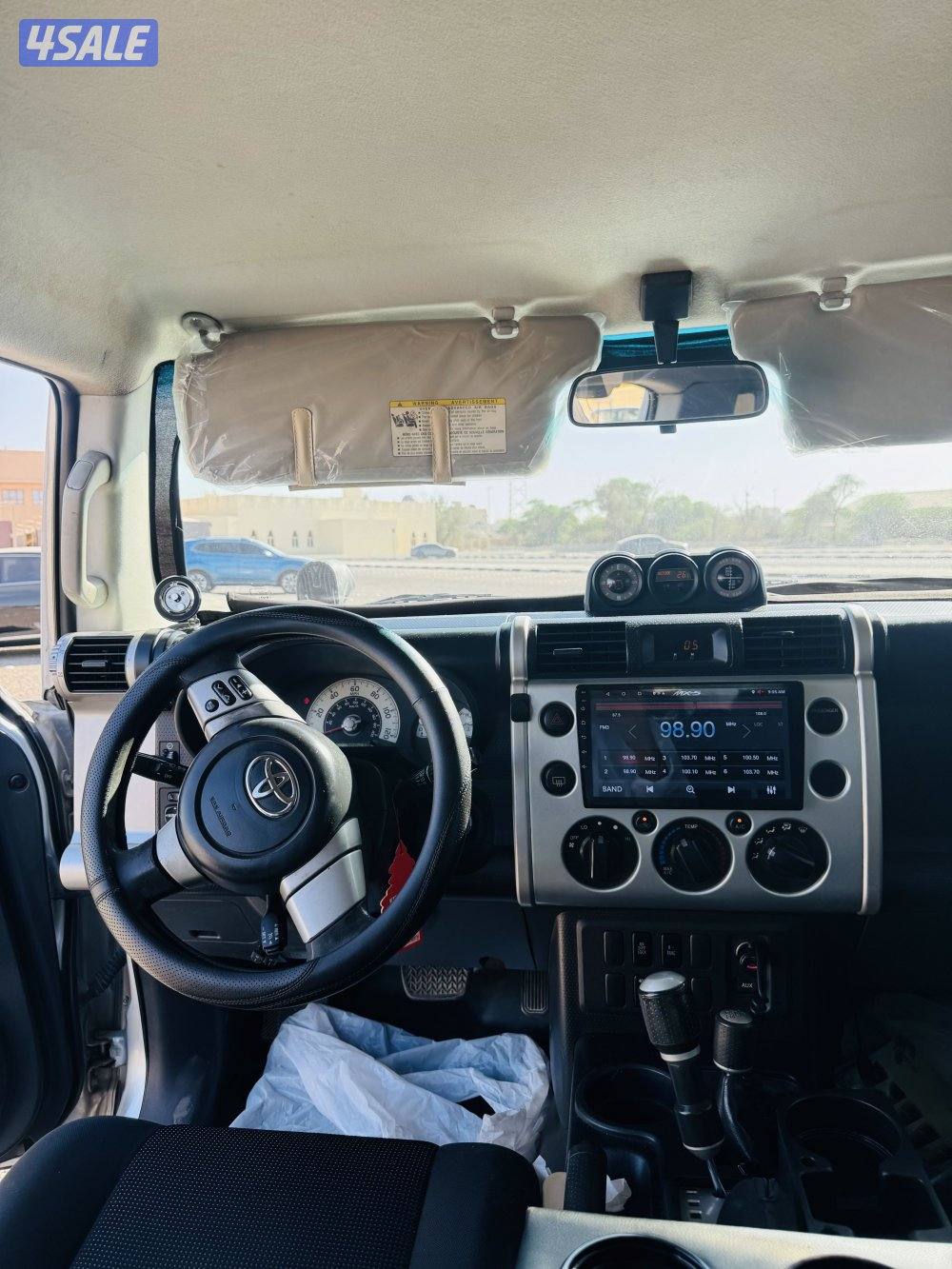 للبيع FJ موديل 2007 دبل قير بحالة ممتازه9