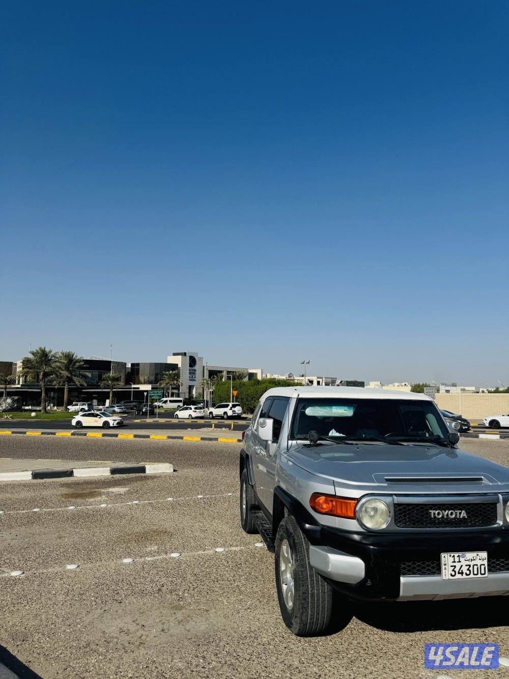 للبيع FJ موديل 2007 دبل قير بحالة ممتازه12