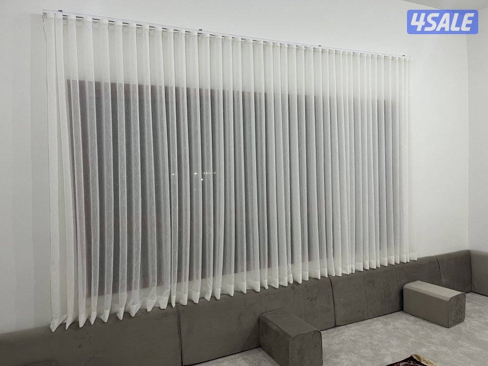 تفصيل جميع انواع الستاير والقنفات. افضل الاسعار.  فني تركيب ستائر3