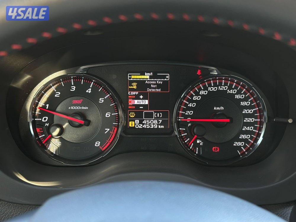 WRX STI موديل 2021 ماشي 24 الف صبغ وكالة14