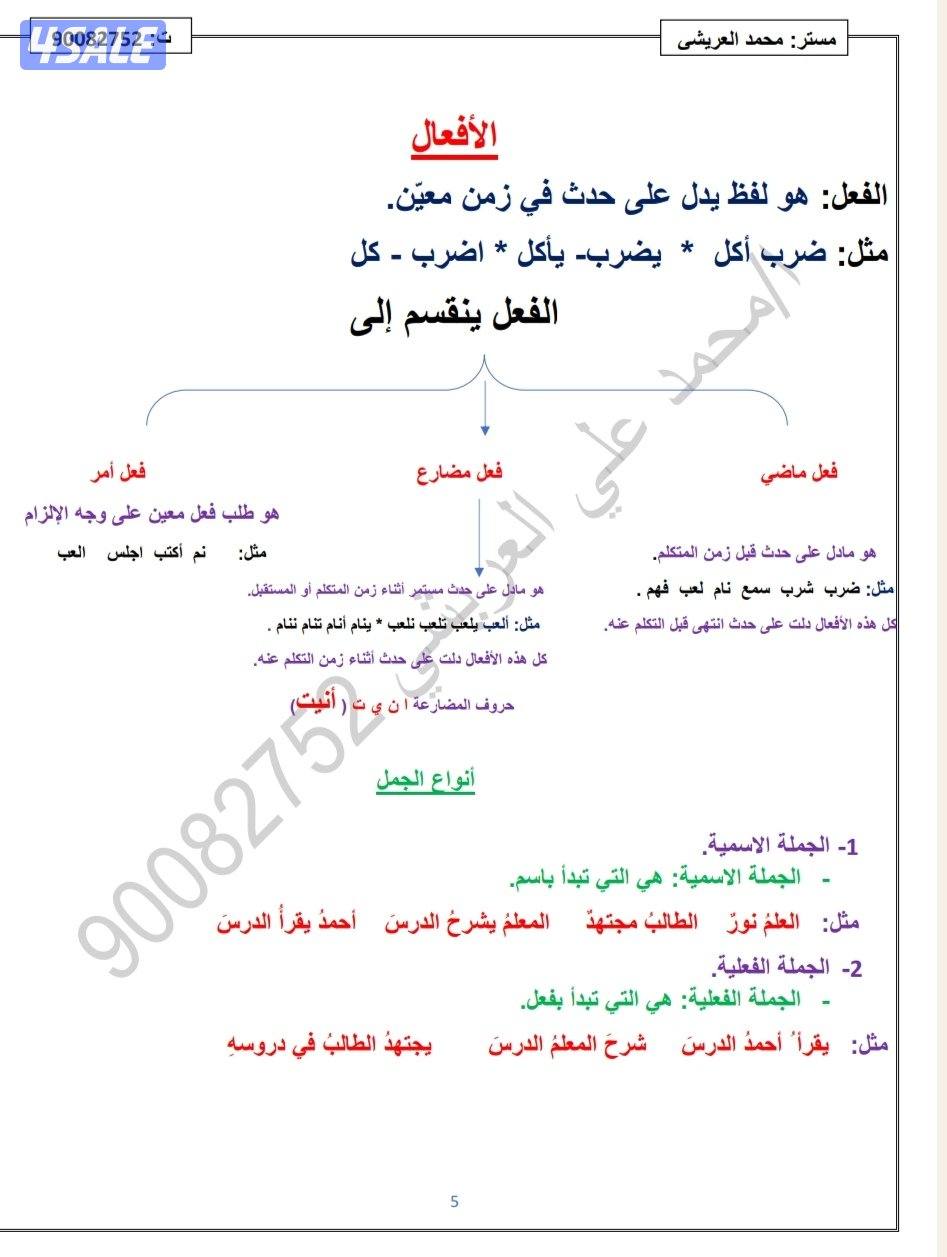 معلم لغة عربية خبير بالمناهج للمرحلة المتوسطة،والثانوية،وطلاب الجامعات5
