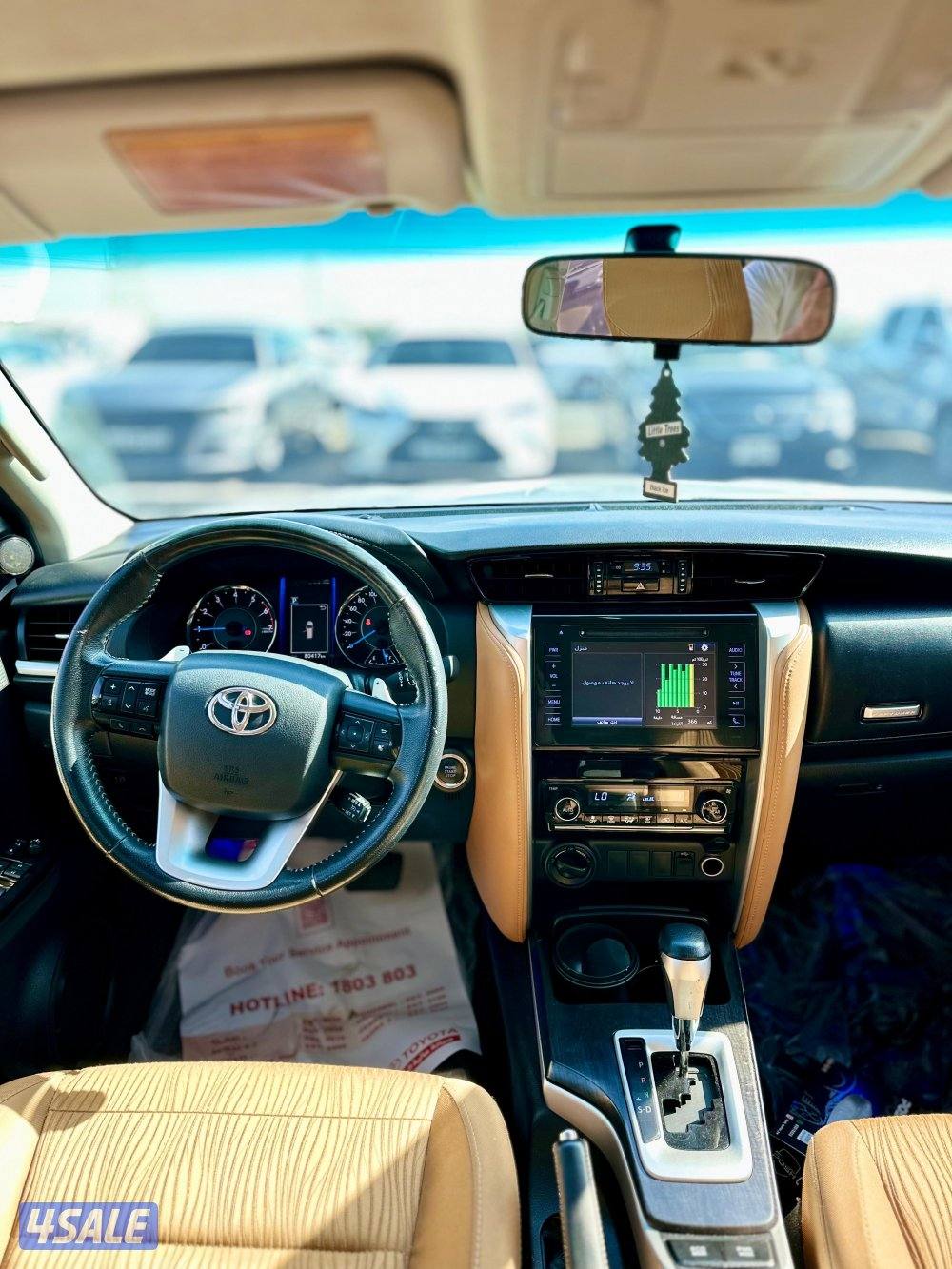 فورتنر V6 الساير موديل 2020 عداد 809