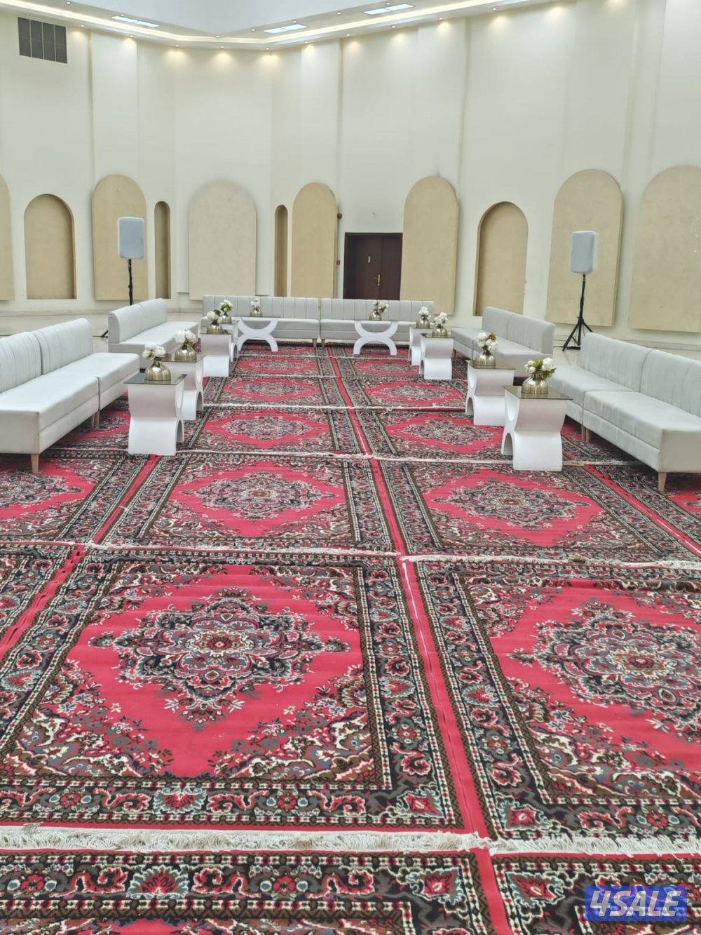 تاجير طاولات كراسي كنب قهوجيه كراسي عزاء جميع مستلزمات المناسبات7