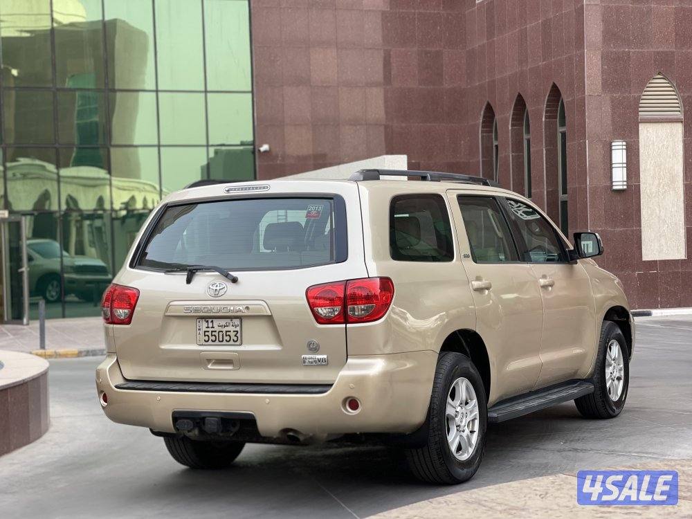 تويوتا سيكويا موديل 2013 وكالة الكويت الساير بحاله ممتازه فتحه ثلاجه3