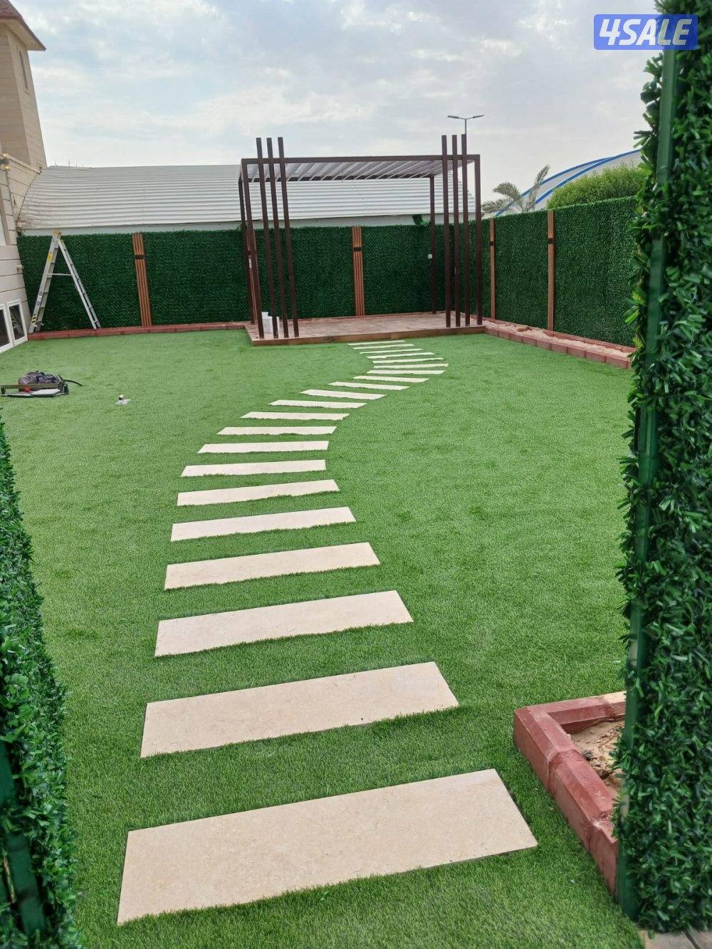 تنسيق وتنفيذ الحديقه الدخليه والخارجيه1