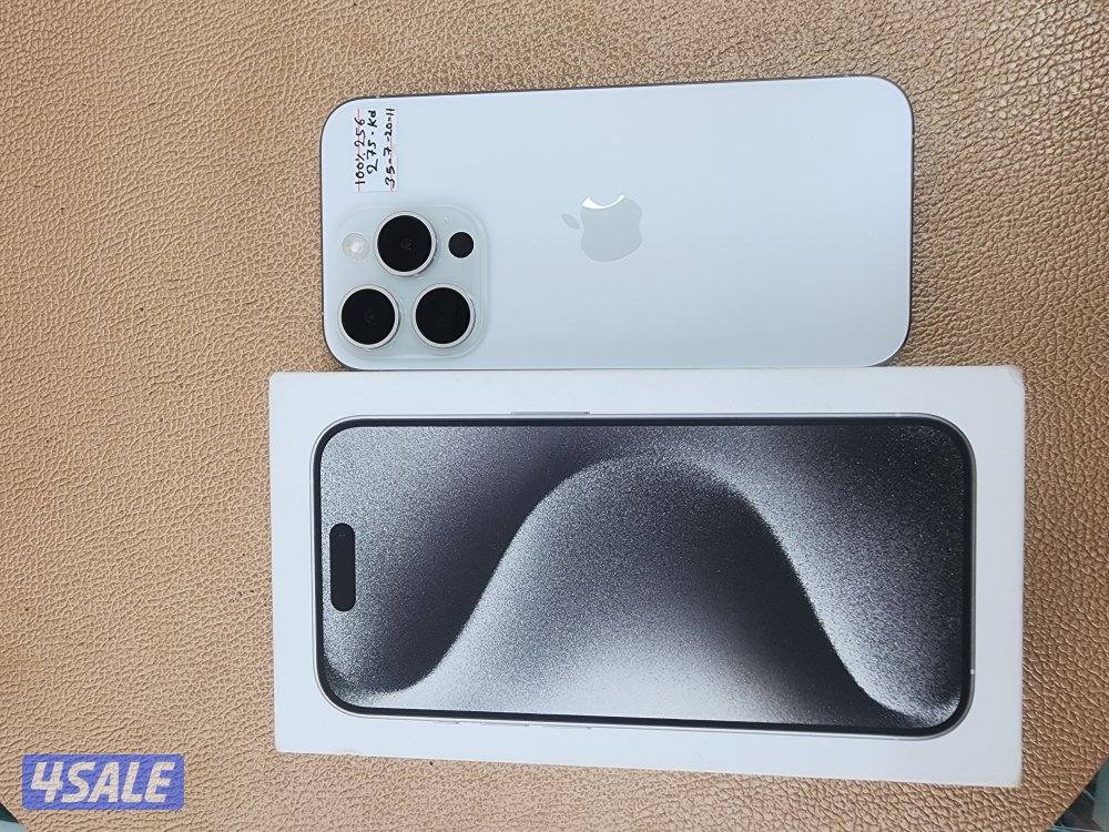 Apple iphone 15 pro 256gb same like new 💯% battery under warranty0