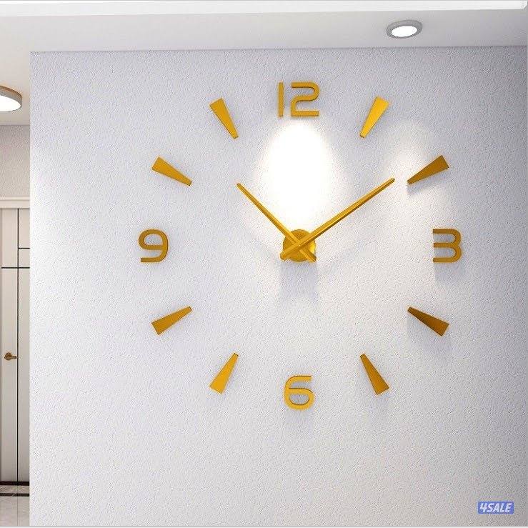 ساعات حائط ثري دي تركيب علي الطوفه بالمقاس اللي تبيه7