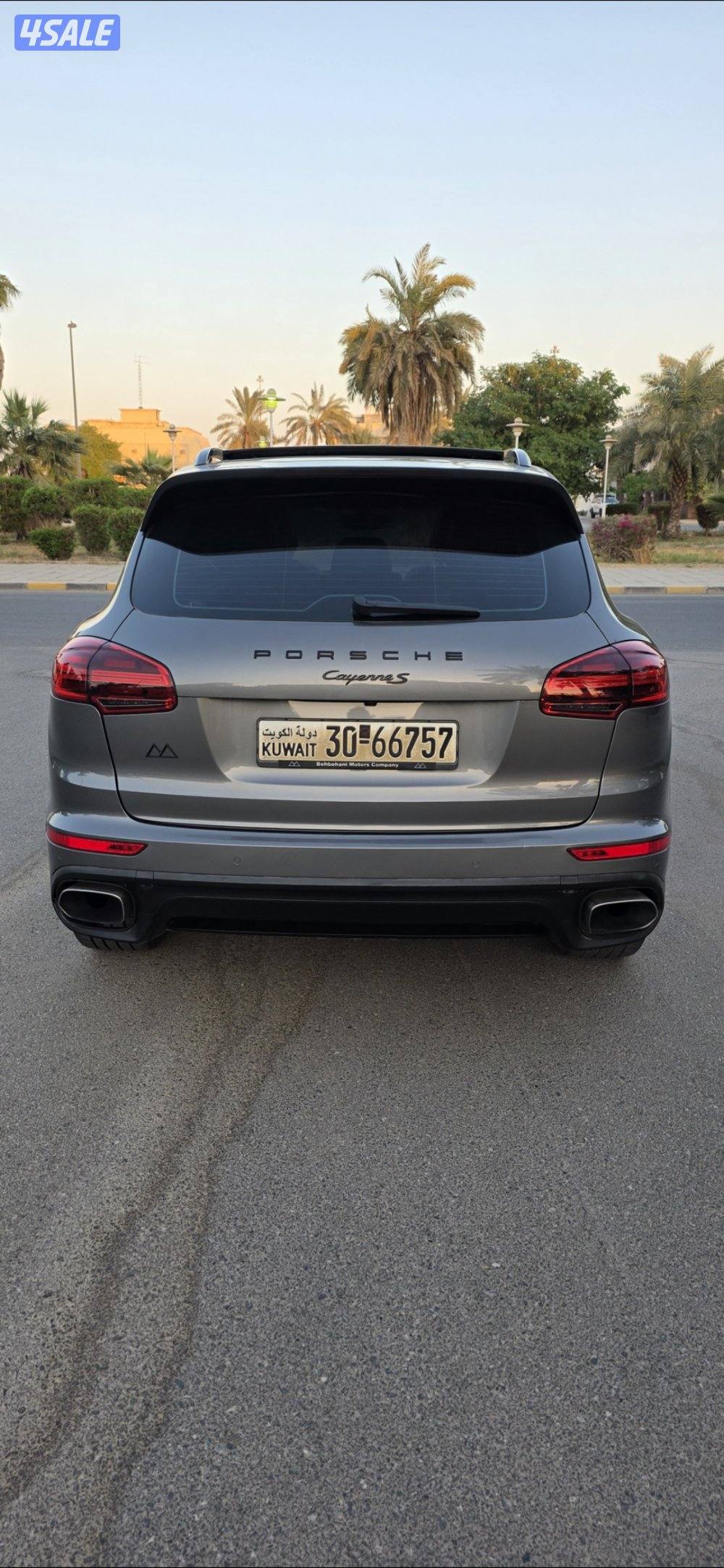 البيع بورش2016 شرط الفحص كامل موصفات3