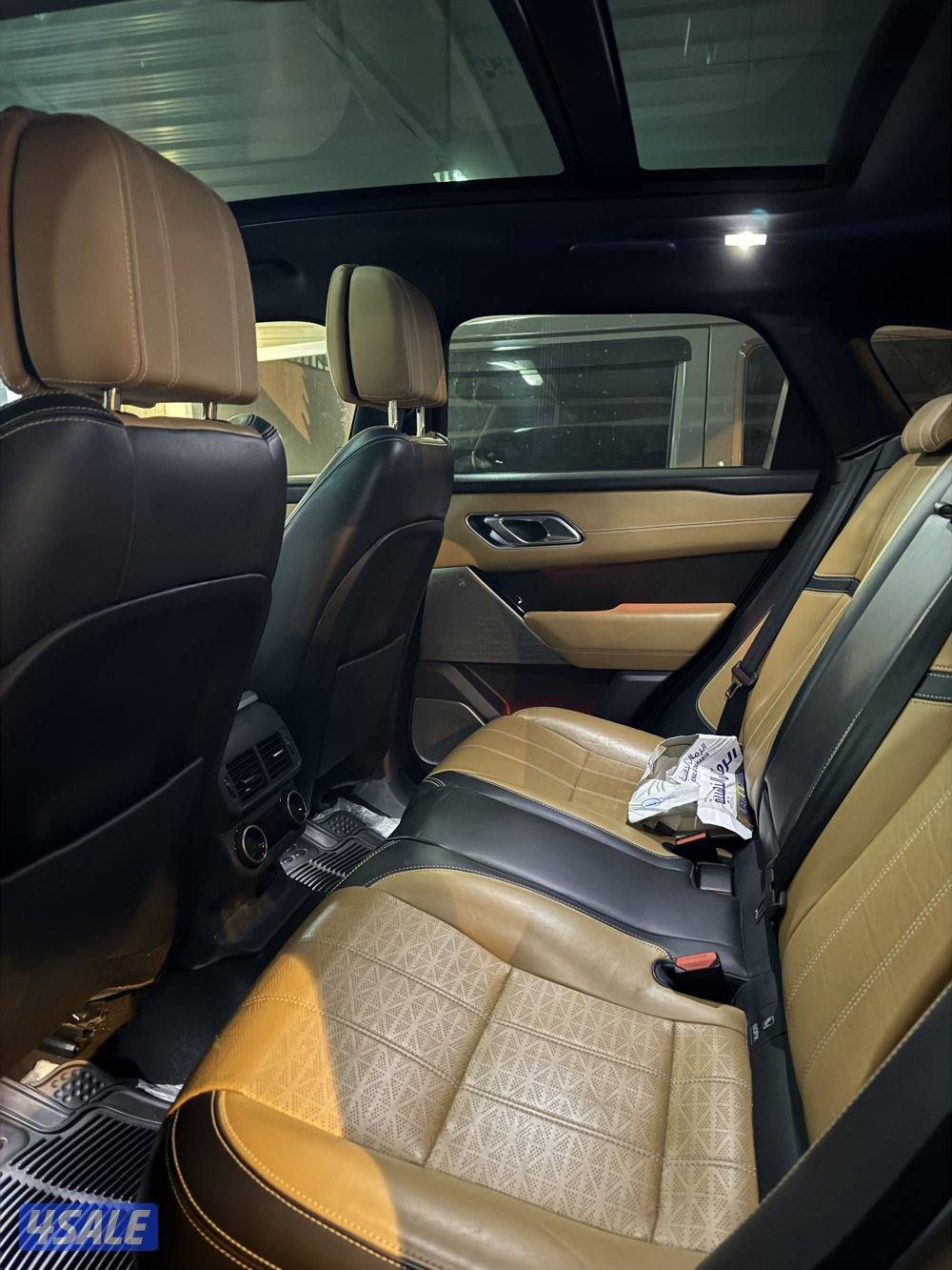 رنج روفر فيلر بحاله المصنع ممشى قليل بانوراما0