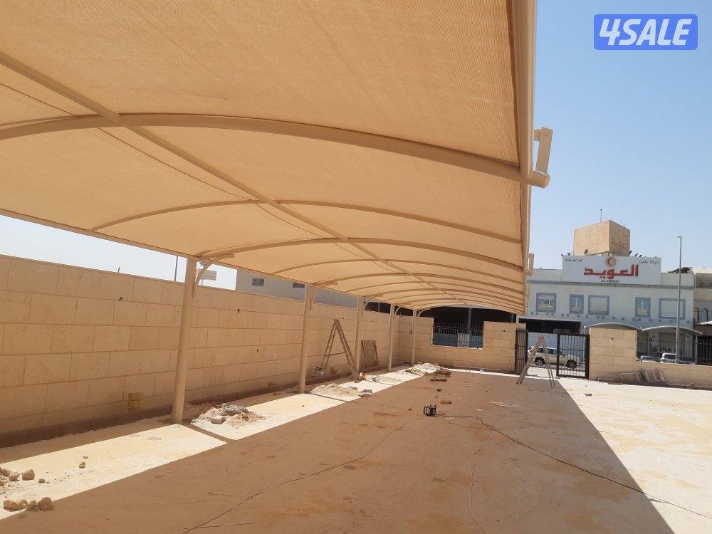 عمل جميع أنواع المظلات والحداده شركت واحت الرياض9