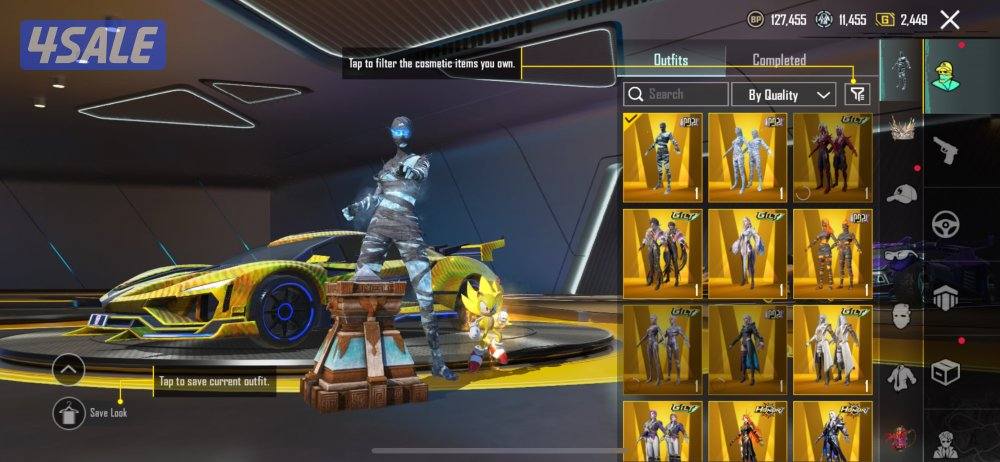 حساب ببجي ٢٥ مثك ذهبي متعوب عليه حيل5