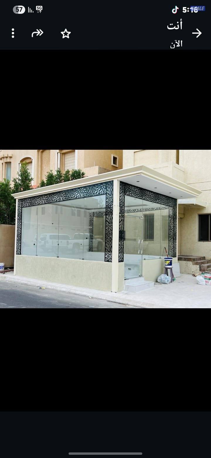 فني زجاج ومرايه ومضلات حدادا ديوانيات6