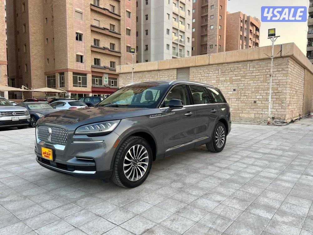 لنكولن افياتر 2021 ماشي 125 الف بحالة الوكاله صبغ الوكاله شرط الفحص0