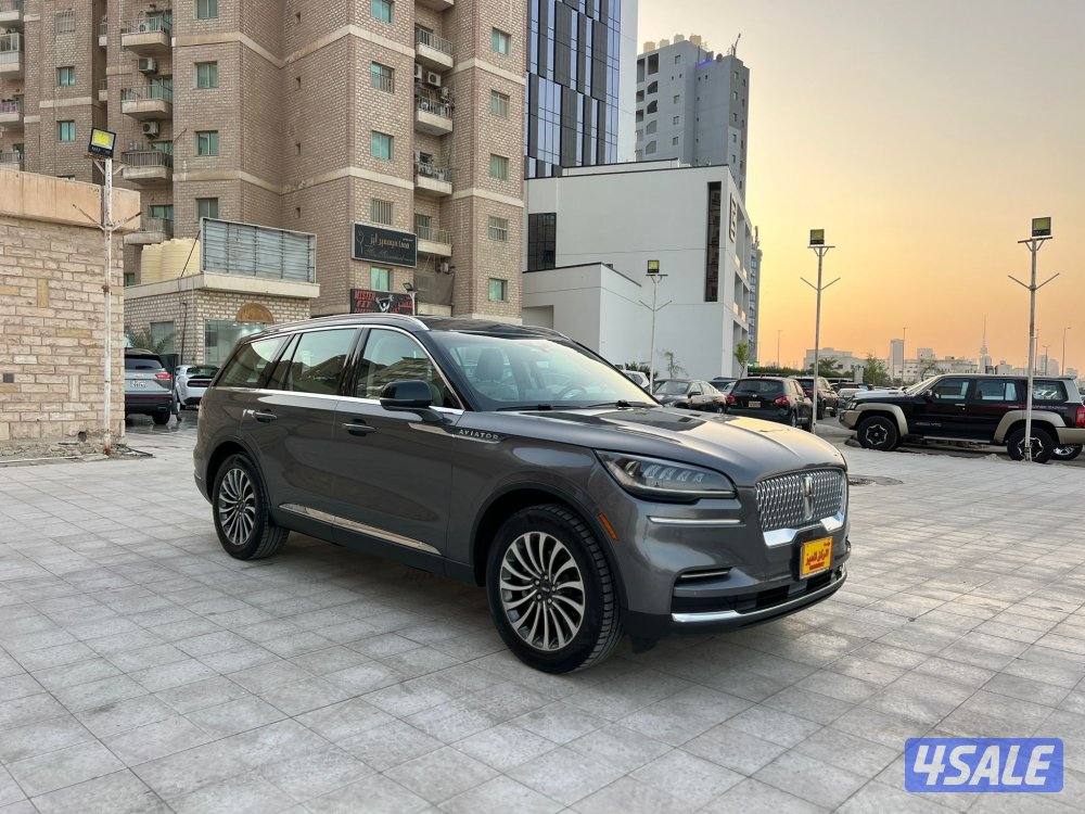 لنكولن افياتر 2021 ماشي 125 الف بحالة الوكاله صبغ الوكاله شرط الفحص2