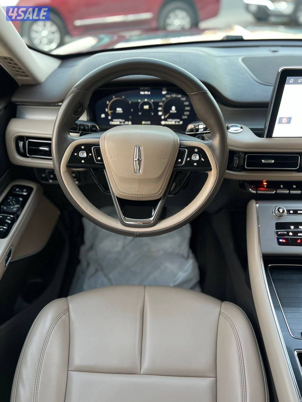 لنكولن افياتر 2021 ماشي 125 الف بحالة الوكاله صبغ الوكاله شرط الفحص9