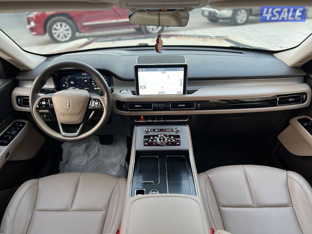 لنكولن افياتر 2021 ماشي 125 الف بحالة الوكاله صبغ الوكاله شرط الفحص10