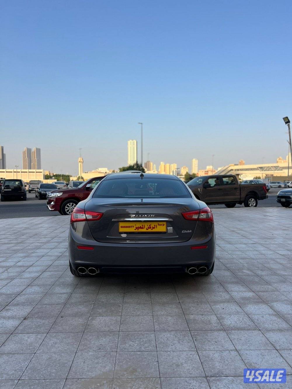 مازيراتي جيبلي 2016 ماشي 77 الف بحالة الوكاله صبغ الوكاله شرط الفحص6