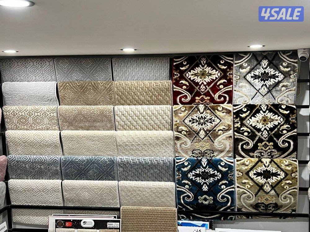 يوجد لدينا جميع انواع السجاد+ ثيل صناعي + قطع تركي جاهزه وسجاد مخيمات10