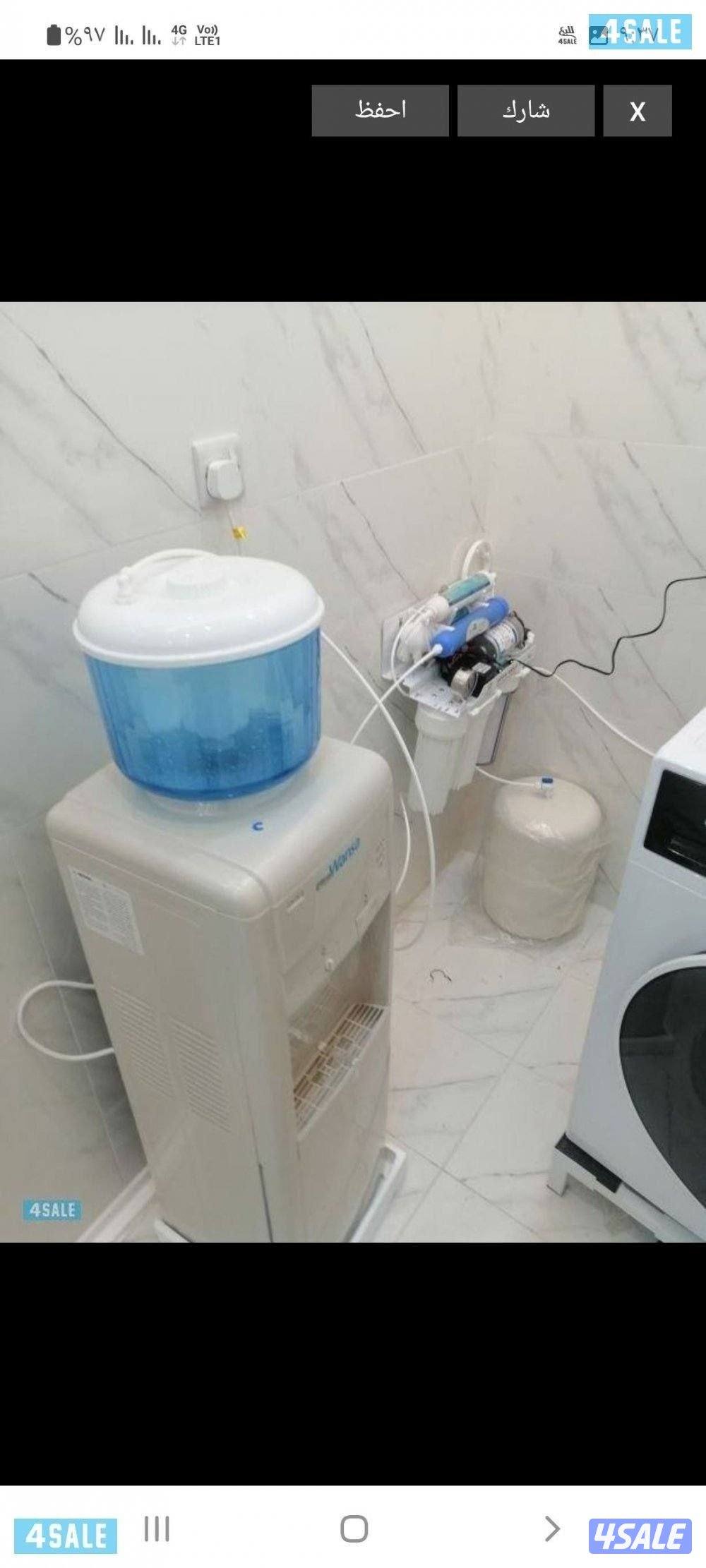 يوجد خزانات مياه وسخانات صيانه السخان المركزي ويوجد سخانات مركزي9