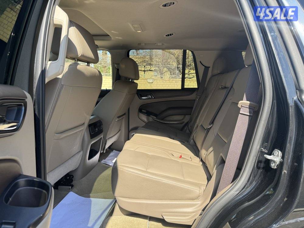 TAHOE LT2 2018 فتحه جلد بيج كشن خلفي كامل دبل جير اعلى مواصفات1