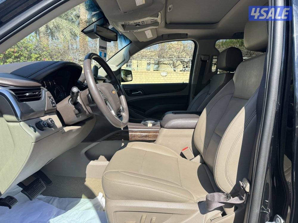 TAHOE LT2 2018 فتحه جلد بيج كشن خلفي كامل دبل جير اعلى مواصفات2