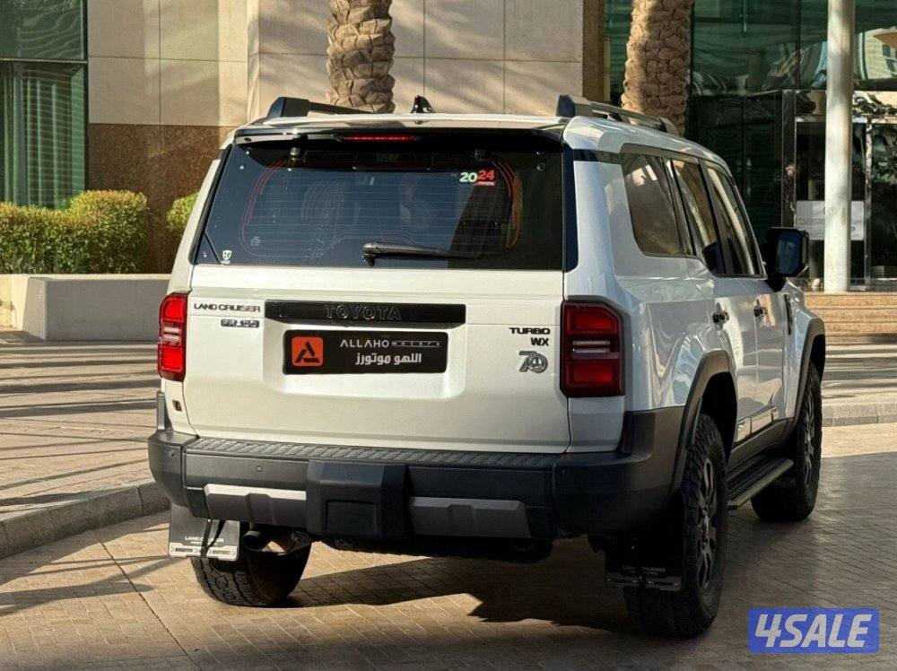 برادوWX FIRST EDITION موديل2024 عداد34الف وارد الساير تحت الكفاله2