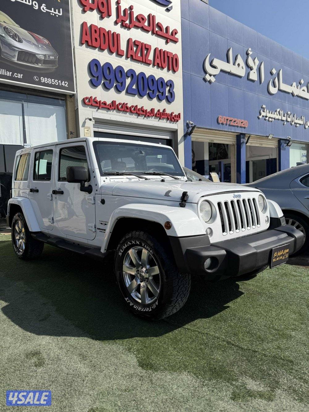 رانجلر صحاري 2016  صبغ وكاله الفل شرط الفحص بحاله وكاله موتر جديد1