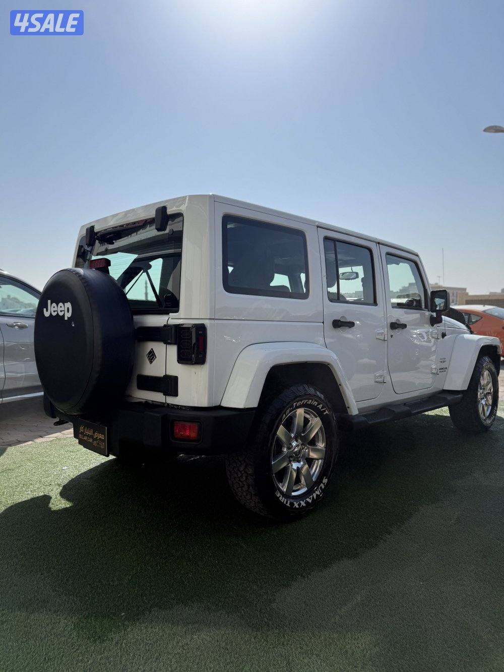 رانجلر صحاري 2016  صبغ وكاله الفل شرط الفحص بحاله وكاله موتر جديد3