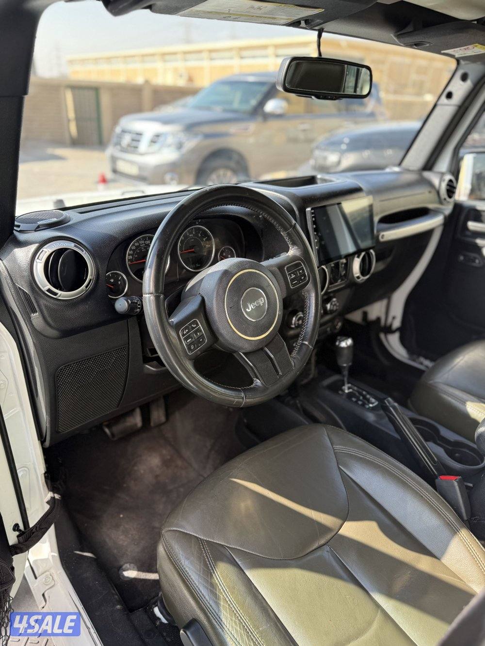 رانجلر صحاري 2016  صبغ وكاله الفل شرط الفحص بحاله وكاله موتر جديد4