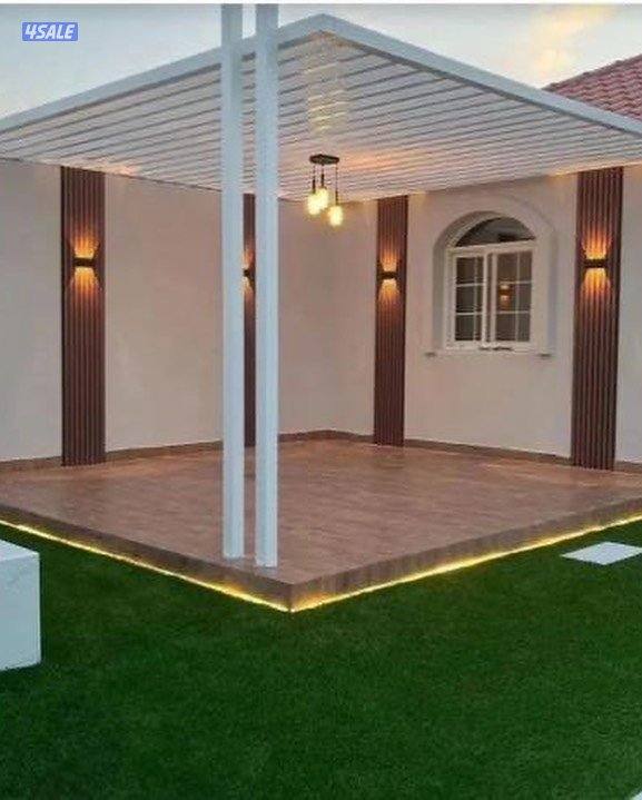 سياج بديل خشب3Dثيل صناعى وطبيعى بلاط ورصيف رخام ونوافير10