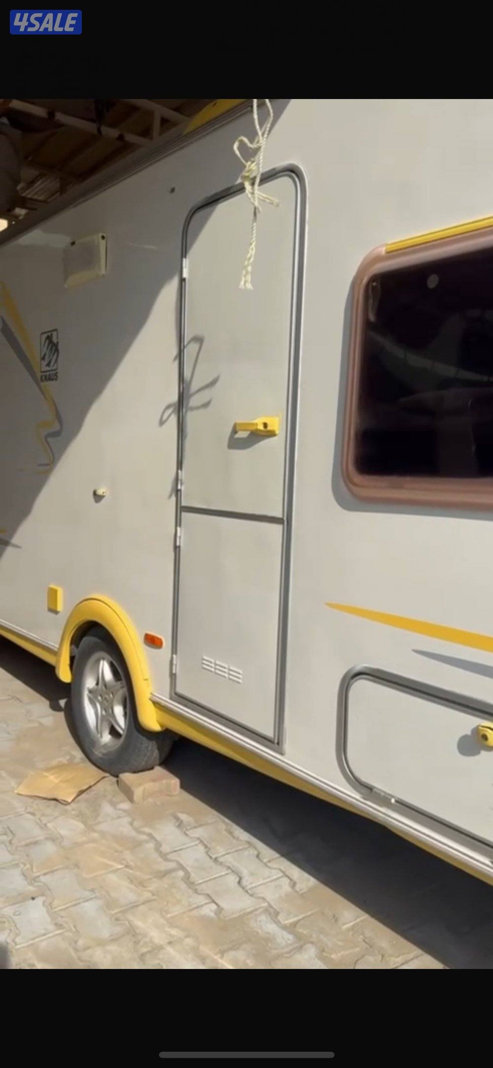 كرفان ألماني موديل 2002 / 21 قدم0