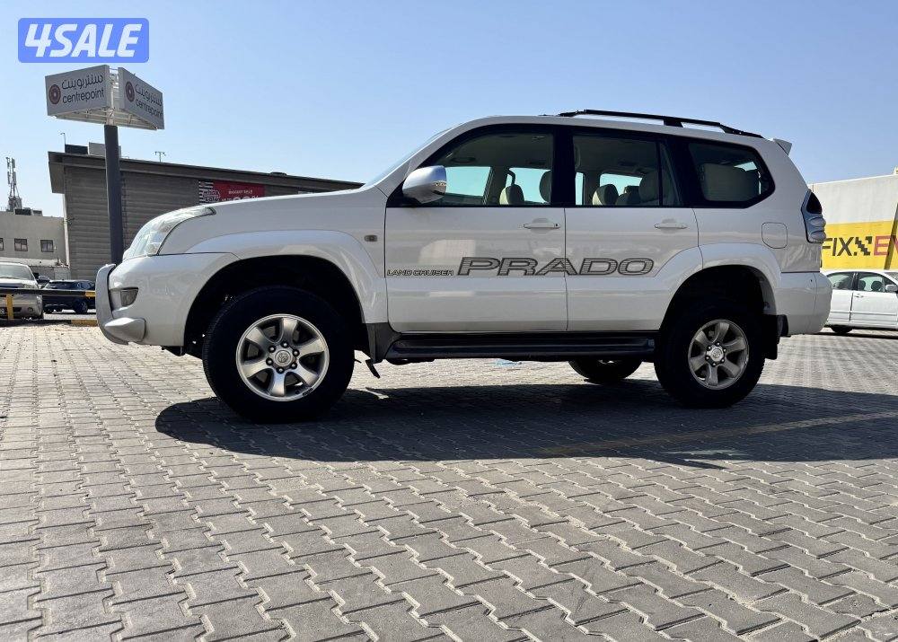 برادو2007 شرط الفحص قير ماكينة شاصي بدي والبدي صبغ وكالة 6 سلندر0