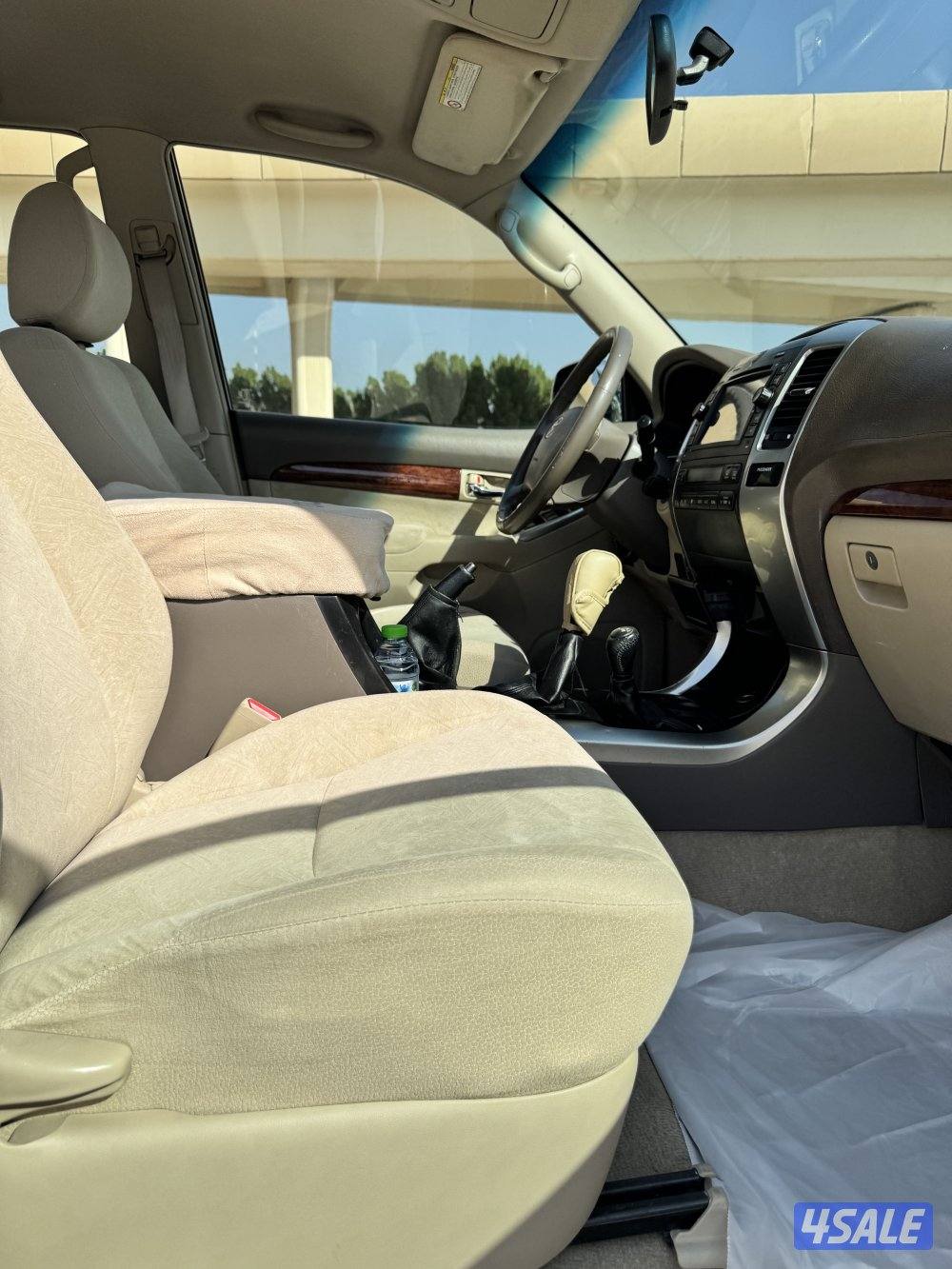 برادو2007 شرط الفحص قير ماكينة شاصي بدي والبدي صبغ وكالة 6 سلندر6