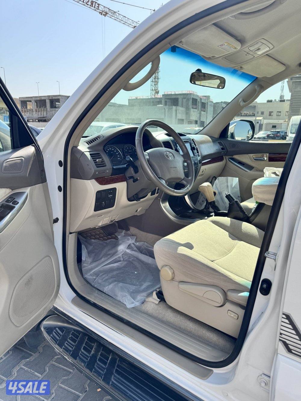 برادو2007 شرط الفحص قير ماكينة شاصي بدي والبدي صبغ وكالة 6 سلندر7