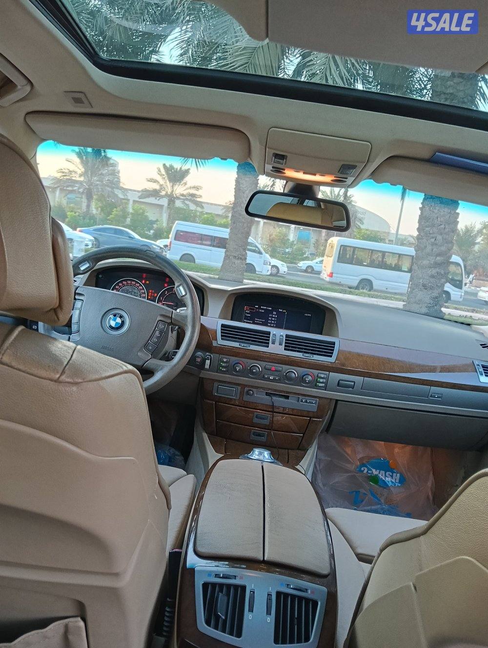 بي ام 735 لارج موديل 2004 شرط الفحص10