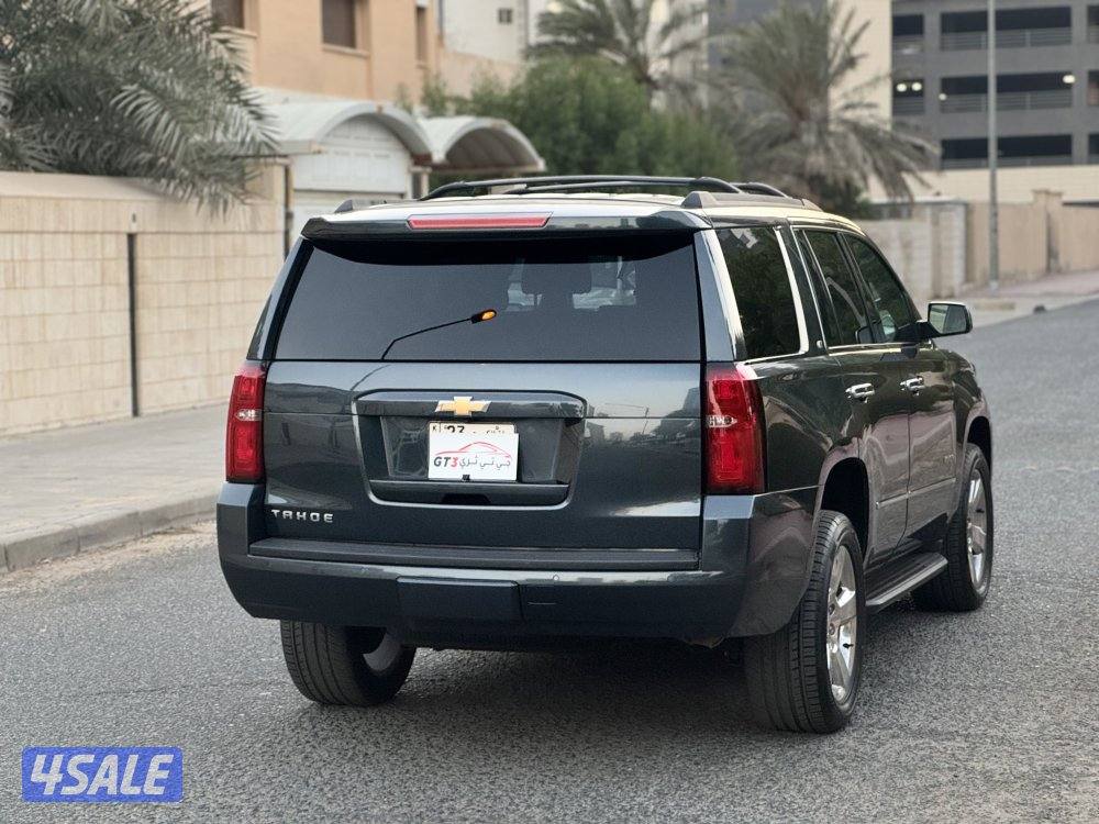 2019 TAHOE LT2  صبغ وكاله لون مميز اعلى مواصفات دبل جير3